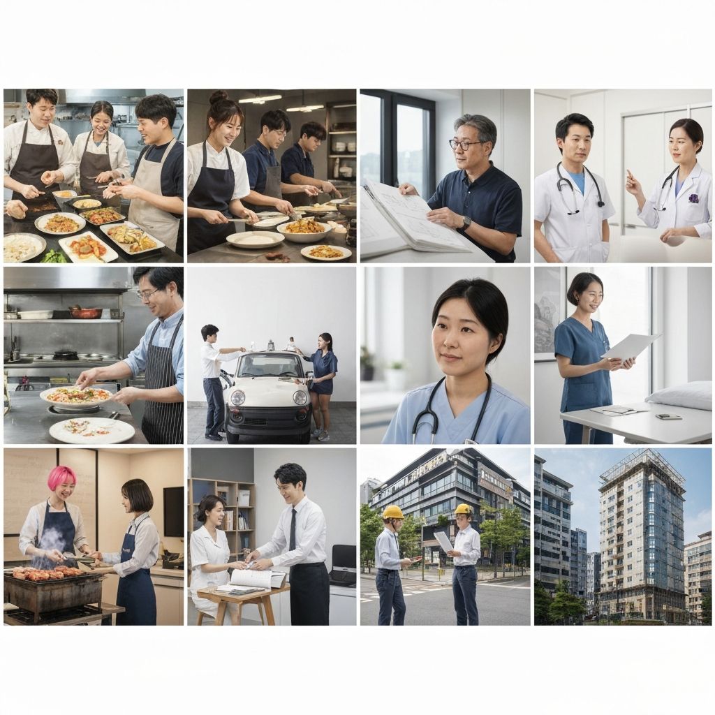 다양한 업종의 비즈니스