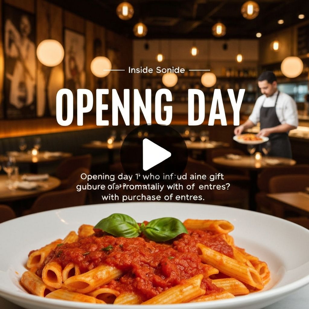 프리미엄 레스토랑 홍보 영상